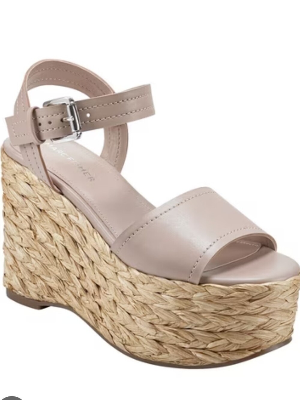 Marc Fischer Burian Espidrille Platform Wedge Shoes.  Sz 9. New